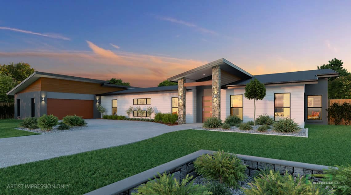 Stroud-Homes-New-Zealand-Home-Design-Pauanui-329-Skillion-Facade