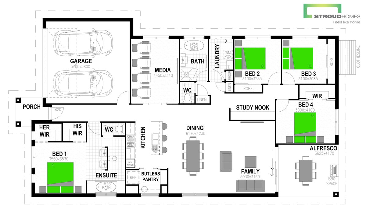 Tui 225 Home Design Stroud Homes New Zealand