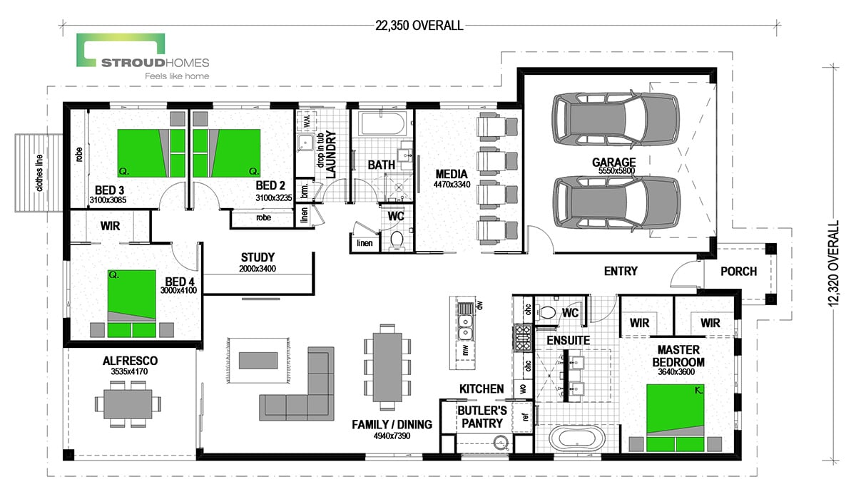 Tui 240 House Design Stroud Homes New Zealand