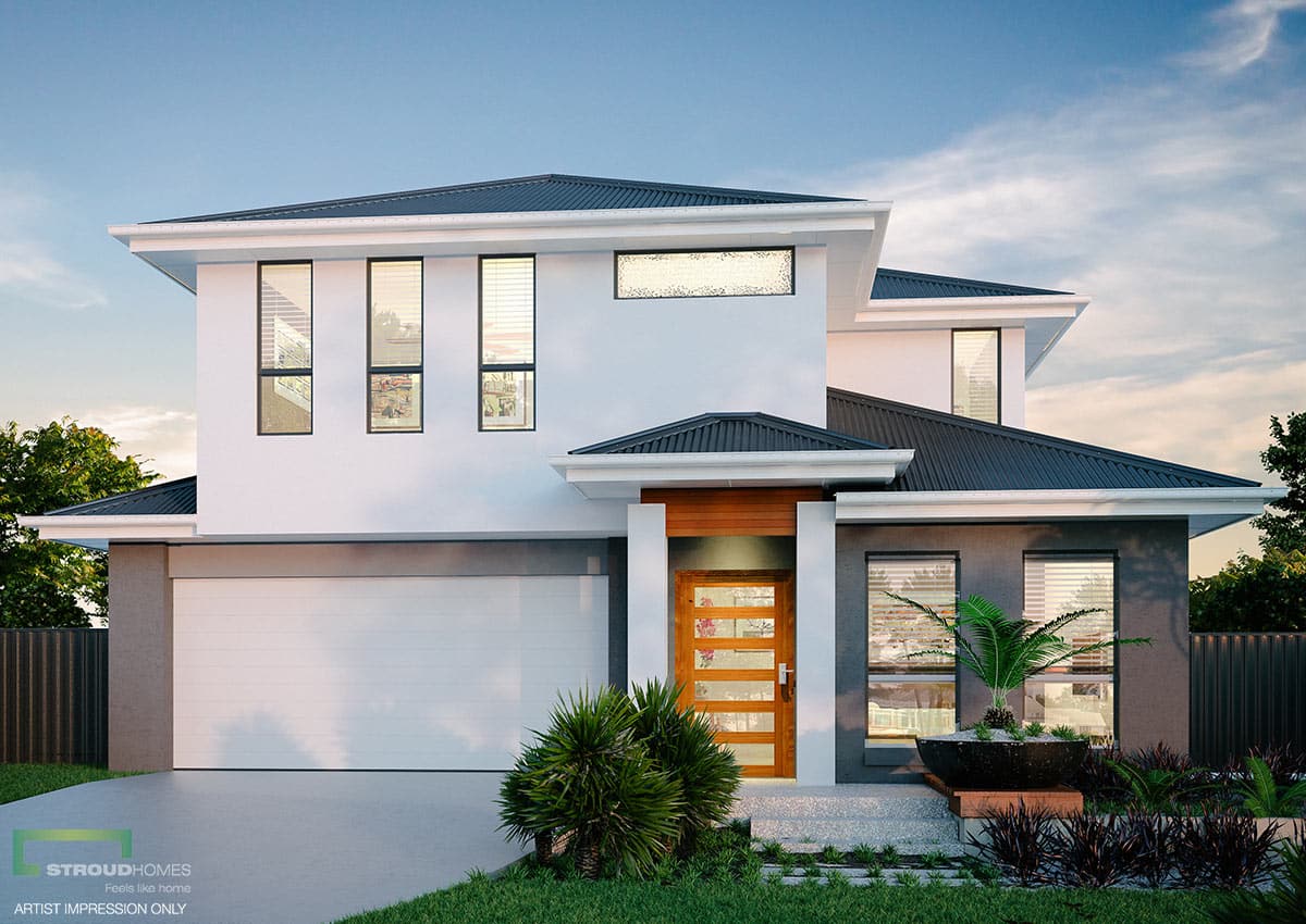 2 Storey Home Design Piha 270 | Stroud Homes New Zealand