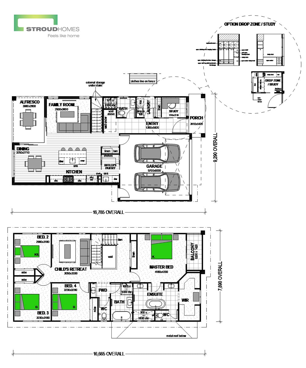 Asher 255 Double Storey Classic Floor Plan
