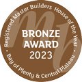 2023 Master Builders Bronze AwardVolume/Group Housing New Home $500,000 – $750,000 award logo