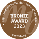 2023 Master Builder Bronze Award New Home up to $500,000 award logo