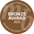 2025 Master Builders AwardsNew Home ($500k – $750k) – Bronze Award award logo